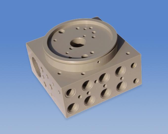 China Carbon Steel Precision Casting Manufacturer -Hydraulic Power Pack Manifold Block